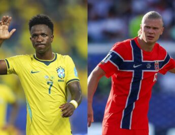 Brasil y Noruega se enfrentan en duelo goleador entre Vinicius y Haaland